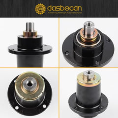 Dasbecan Lawn Mower Deck Spindle Assembly Compatible with 48" 50" 52" 60" Bad Boy CZT ZT Elite Pup Lightning Series Replaces 037-6015-00 037-6015-50