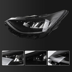 Driver Side LED Headlight Assembly Compatible with 2020-2022 Hyundai Sonata Left Front Headlamp Replace# 92101L0100 HY2502251