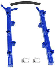 Dasbecan Blue Fuel Rail 53034198AC Compatible with Jeep Dodge 3.6L V6 11-25