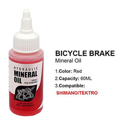 Bike Brake Oil Mineral Oil for Brake System Hydraulic Oils 60ml