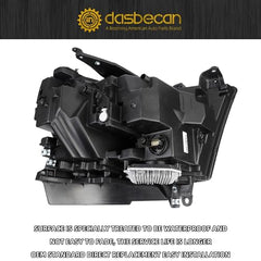 Dasbecan LED Headlights Compatible With 2019-2022 Dodge Ram Headlight Assembly