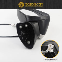 Dasbecan side mirror white