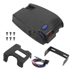 Trailer Brake Controller Kit Compatible with Ford/GM/Chevy/Dodge/RAM/Toyota/Jeep with LED Display Screen, Self Diagnosis, Plug and Play Installation Replaces# 90160