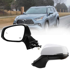 Dasbecan Side View Mirror Compatible with 2014-2018 Ram 1500,2019-2022 Ram 1500 Classic,2013-2018 Ram 2500 Rearview Mirror