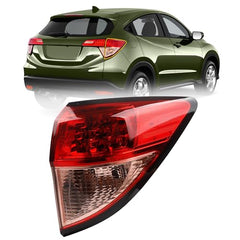 Dasbecan Rear Side Tail Light Assembly Outer Lamp Compatible With Honda HRV 2016 2017 2018