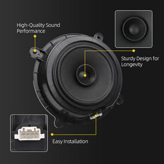 BHN9-66-960 Front Door Speaker Compatible with Mazda 3 2014-2018, Mazda 6 CX-5 2013-2016, Easy Installation, Front Door Left or Right KF01-66-960