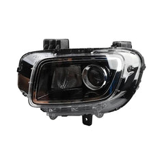 Dasbecan Headlight Compatible With 2020-2023 Hyundai venue Headlight Assembly Black Housing Clear Lens