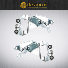 Dasbecan Left & Right Slide Door Hinge Assembly Compatible with Toyota Sienna 2004-2010 Middle Center Sliding Door Roller & Hinge OE 68390-08031 68380-08041