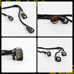 Fuel Injector Rail Harness Compatible with Cadillac/Chevy/GMC 2014 2015 2016 Models with 5.3L 6.0L 6.2L 6.6L V8 Engine Replaces# HAR001R