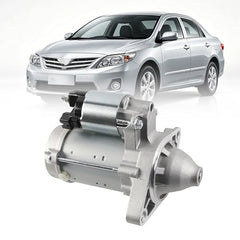 19049 Starter Motor Compatible with Toyota Corolla 2009-2016 Toyota Matrix 2009-2014 Pontiac Vibe 2009-2010 1.8L 1.6KW 9-Teeth Replaces# 19049N 428000-4300 428000-4590 428000-4591 28100-0T050
