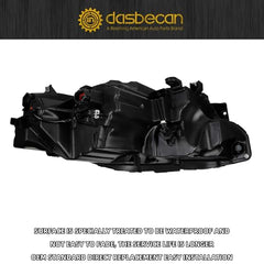 Dasbecan LED Headlight Compatible With Nissan Rogue SL/SV 2021 2022 2023 Projector Headlamp Assembly Left+Right Side