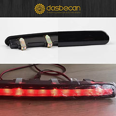 Dasbecan LED 3rd Third Brake Light Smoked Center High Mount Stop Light Compatible with Chevy Camaro Gen6 2016-2021 Replaces# 84330249 84484035