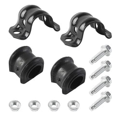 Front Suspension Stabilizer Bar Bushing and brackets Kit Compatible with Dodge Ram 1500, Ram Classic 1500 4WD Replace# 928-563 52013406AA 52037710AC 52110141AB