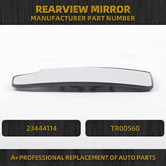 Dasbecan Rearview Mirror Compatibale with Chevy Silverado 1500 2014-2017 Silverado 2500 2015-2017 23444114 23444113