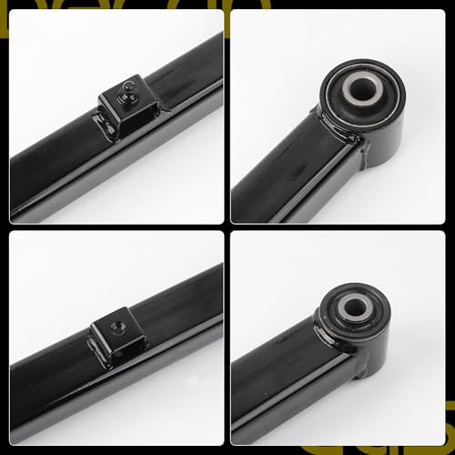 Rear Upper Lower Control Arm Suspension Kit Compatible With 2013-2023 Ram 1500 2019-2023 1500 Classic OE# 4877160AA 4877160AB 4877161AA 4877161AB 2 Pair(4pcs) - Dasbecan