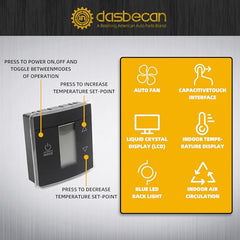 Dasbecan Versatile RV Thermostat Kit Compatible with Dometic AC Models