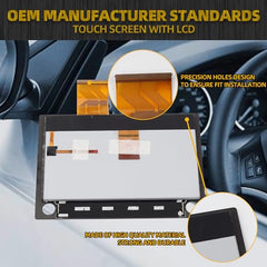 Dasbecan 8" Touch Digitizer LCD Screen Compatible with 2020 2021 2022 Mitsubishi Outlander Replaces 8740A103 8740A098