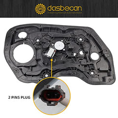 Dasbecan Driver Side&Passenger Side Window Regulator with Motor 82471-3Y010 82481-3Y010