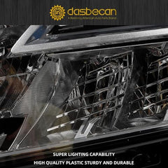 Dasbecan LED Headlight Compatible With Nissan Rogue SL/SV 2021 2022 2023 Projector Headlamp Assembly Left+Right Side