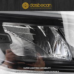 Dasbecan LED Headlights Compatible With 2019-2022 Dodge Ram Headlight Assembly