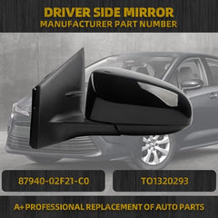 Dasbecan Side Door Mirror Compatible with Toyota Corolla 2014-2019