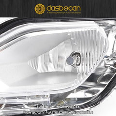 Dasbecan Ford Escape Fog Lights Assembly Car Front Driving Fog Lamps Compatible with Ford Escape 2013-2016