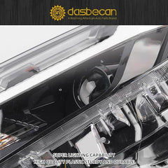 Dasbecan LED Headlight Compatible With Toyota RAV4 2022 2023 XLE LED Left & Passenger Driver Side Headlamp Assembly