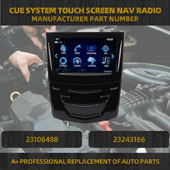 Dasbecan Touch Screen Navigation Radio GPS Assembly CUE System, Infotainment Display Module Compatible with 2013-2020 Cadillac Escalade ATS CTS SRX XTS ELR