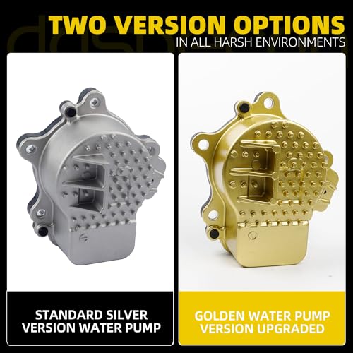 Electric Water Pump Gold Compatible With 2012-2016 Toyota Prius V 1.8L L4 Prius C 1.5L L4 and For Lexus CT200h 1.8L L4 OE# 161A0-29015 161A0-39015 WPT190 WPT-190 - Dasbecan