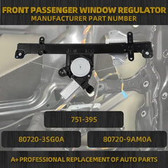 Dasbecan Window Regulator Compatible with Nissan Sentra 2013-2019