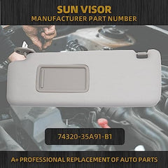 Dasbecan Sun Visor Compatible with Toyota 4Runner 2010-2023