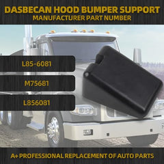 Dasbecan Hood Bumper Support Compatible with Peterbilt 567 579 Kenworth T680 T880 Replace L85-6081 L856081 M75681 Left or Right Side