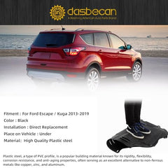 Upgraded Engine Splash Shield Compatible with Ford Escape 2013-2019 - Stable Mud Flaps and Under Engine Cover with Short Bolts and Flat Washers