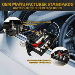 Battery Distribution Fuse Block Compatible with Chevy Silverado 1500 2500 HD 3500 HD, GMC Sierra 1500 2500 HD 3500 HD 2017-2019, Replace# 84354721 84043745 84095551 84460795