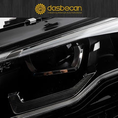 LED Headlight Compatible With BMW3 Series 320i 330i 340i G20 G21 G28 2019-2021 Headlight Left Driver Side Black Housing Clear Lens Replaces# 9481719 9481721