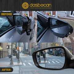 Left Driver Side Mirror Compatible with 2012-2017 Hyundai Accent Gloss Black Door Mirror with Power Glass, Manual Folding Replace# HY1320180 87610-1R210 876101R210 (3 pins)