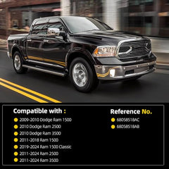 Front Lower Door Hinge Assembly Compatible with Dodge Ram 1500 2009-2018, Ram 2500 3500 2010-2024, Ram 1500 Classic 2019-2024 Truck, Right Passenger Side, Replaces# 68058518AC 68058518AB