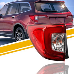 Dasbecan Tail Light Assembly LED Compatible 2019-2022 Honda Pilot 2019-2021 Honda Passport