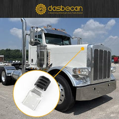 Dasbecan Hood Guide Bracket Compatible with Peterbilt 384 388 389 2008-2019 Replaces# MPB75133 L116133 L11-6133 Left or Right Side