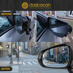 Dasbecan Side View Mirror Compatible with 2016-2022 Lexus RX350 2018-2022 RX450h RX350L RX450hL View Mirror with Blind Spot Indicator/Heated/Memory/Turn Signal Light/Power Folding (15pins)