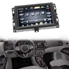 Dasbecan 7' Touch Screen with LCD,Navigation Radio Assembly Compatible with 2017 2018 2019 2020 Jeep Compass