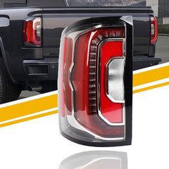 Dasbecan Tail Light Assembly Rear Lamp Compatible with 2016-2018 GMC Sierra 1500