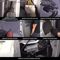 Dasbecan Rear Door Harness with Connectorsa