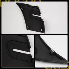 Air Inlet Cowl Grille Panel Compatible with 2007-2014 Chevrolet/Chevy Avalanche Suburban Tahoe GMC Yukon XL Cadillac Escalade OEM 25820730 25820729 Left & Right Side