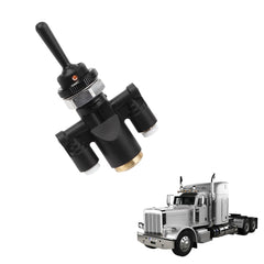 818-0007-000 Air Window Toggle Valve Switch 1/4 Compatible with Peterbilt 379 Kenworth Valve Toggle Replace #8180007000