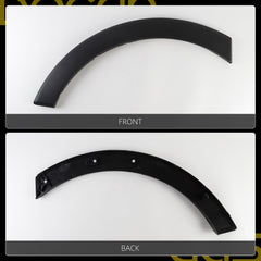 Dasbecan Front Passenger Side Fender Trim Compatible with 2015-2026 Ford Transit 150 250 350 HD Front Wheel Fender Flares Molding Trim Replace# BK3Z61278L00AA