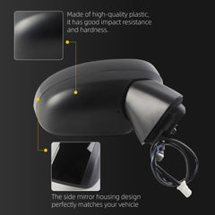 Passenger Side Mirror Compatible with Nissan Rogue 2021-2023(5PINS)