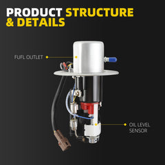 1510035FV0 Fuel Pump Assembly Compatible with Suzuki GSXR600 00-03 GSXR750 GSXR1000 Replace 15100-35FV0