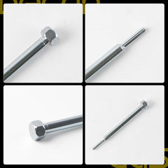 Glow Plug Bore Reamer Compatible with Duramax 6.6L 3.0L 2.8L Engines, l5p Glow Plug Reamer Replace# GM-52074 EN-52074 (Silvery)