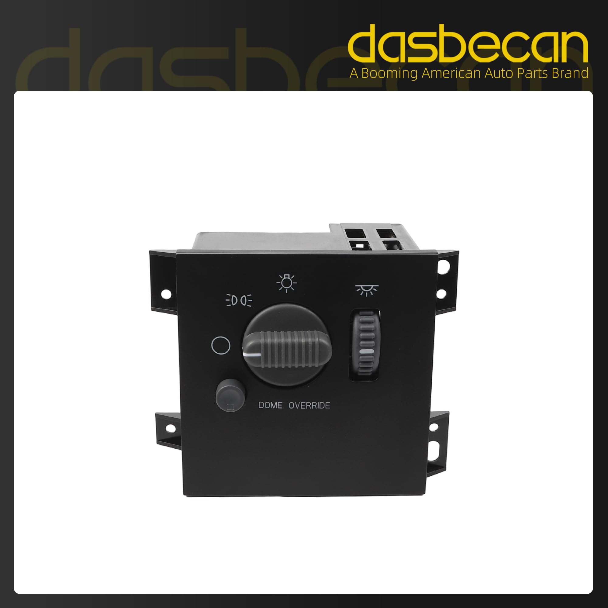 Headlight Switch Compatible with Chevy Blazer S10 1998-2003 GMC Jimmy Sonoma 1998-2001 Oldsmobile Bravada 1998-2001 Instrument Panel Headlamp Dimmer Replaces# 15029238 DS954 1S1733 - Dasbecan